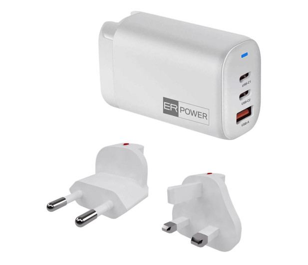 ER POWER 65W GaN ładowarka podróżna biała - 1184944 - zdjęcie 3